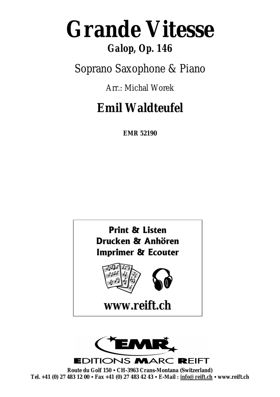 Grande Vitesse Grande Vitesse Soprano Saxophone scores gallery preview page 2