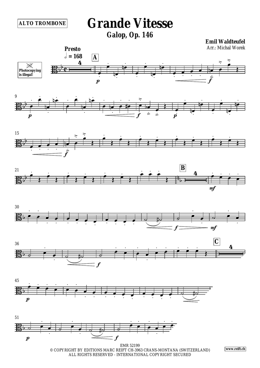 Grande Vitesse Grande Vitesse Piano Accompaniment scores gallery preview page 3