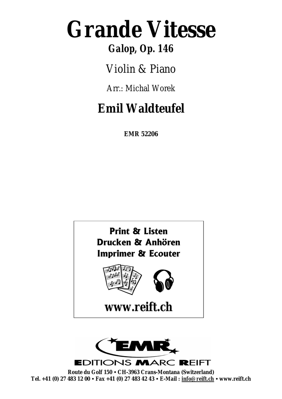 Grande Vitesse Grande Vitesse Violin Solo scores gallery preview page 2