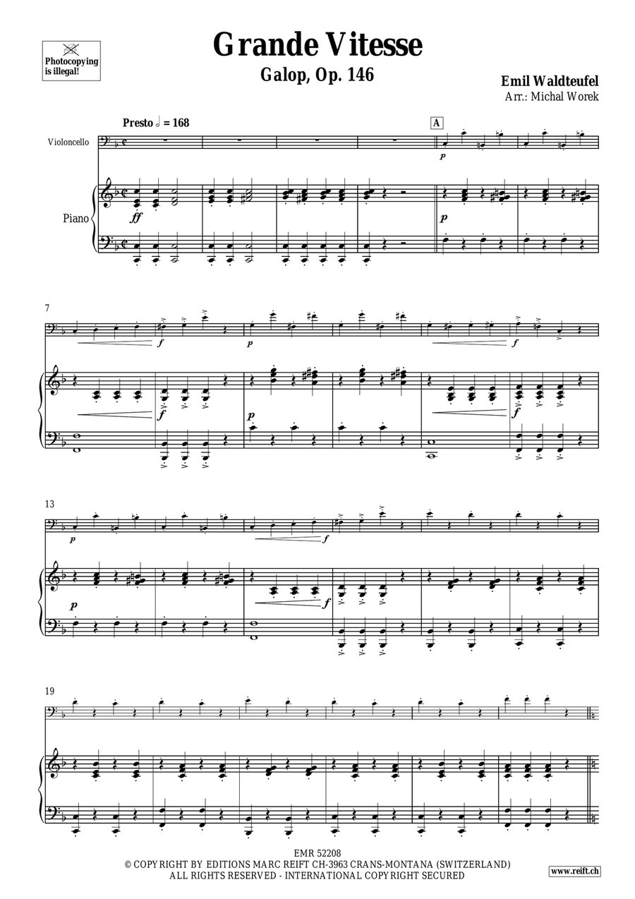 Grande Vitesse Grande Vitesse Piano Accompaniment scores gallery preview page 4