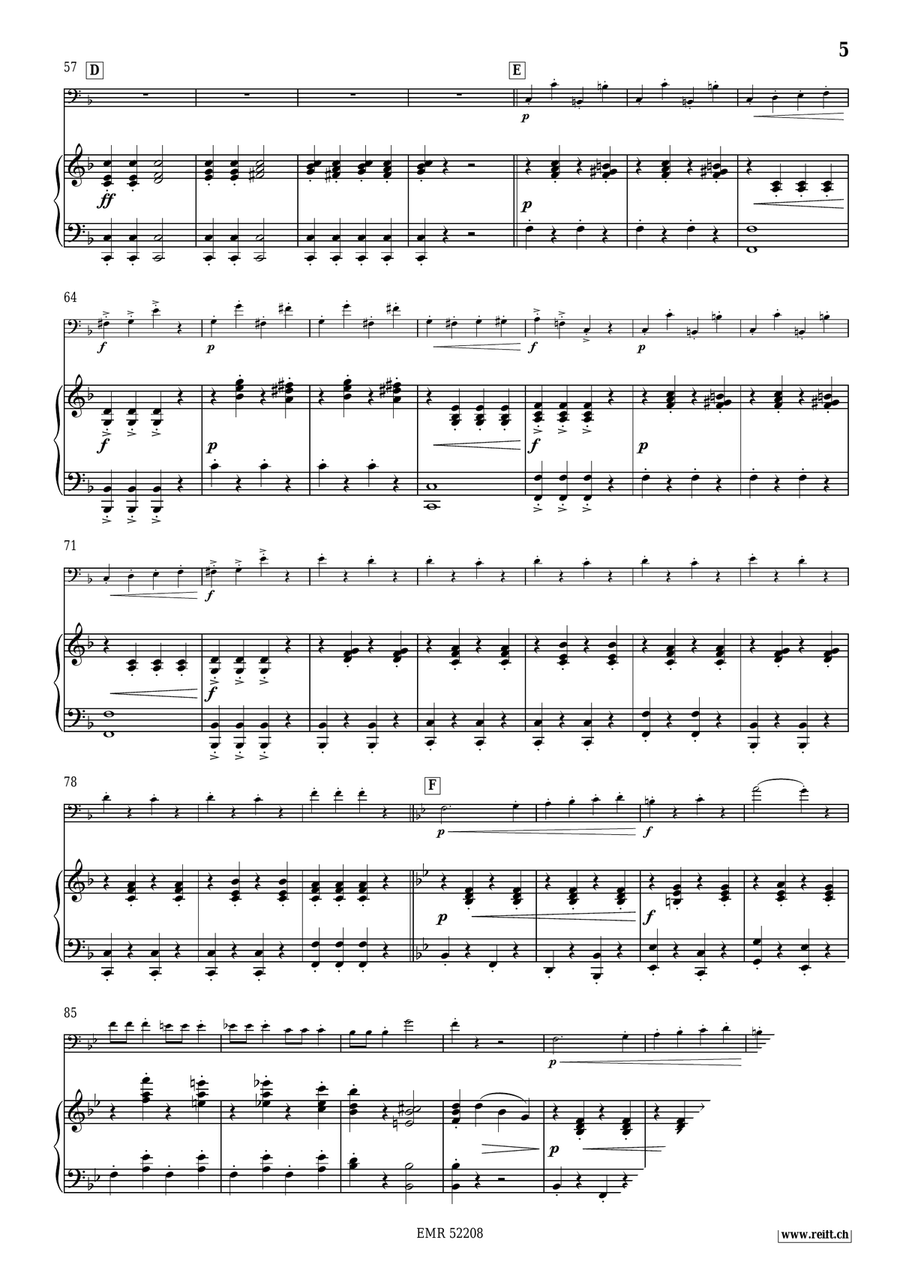 Grande Vitesse Grande Vitesse Piano Accompaniment scores gallery preview page 6
