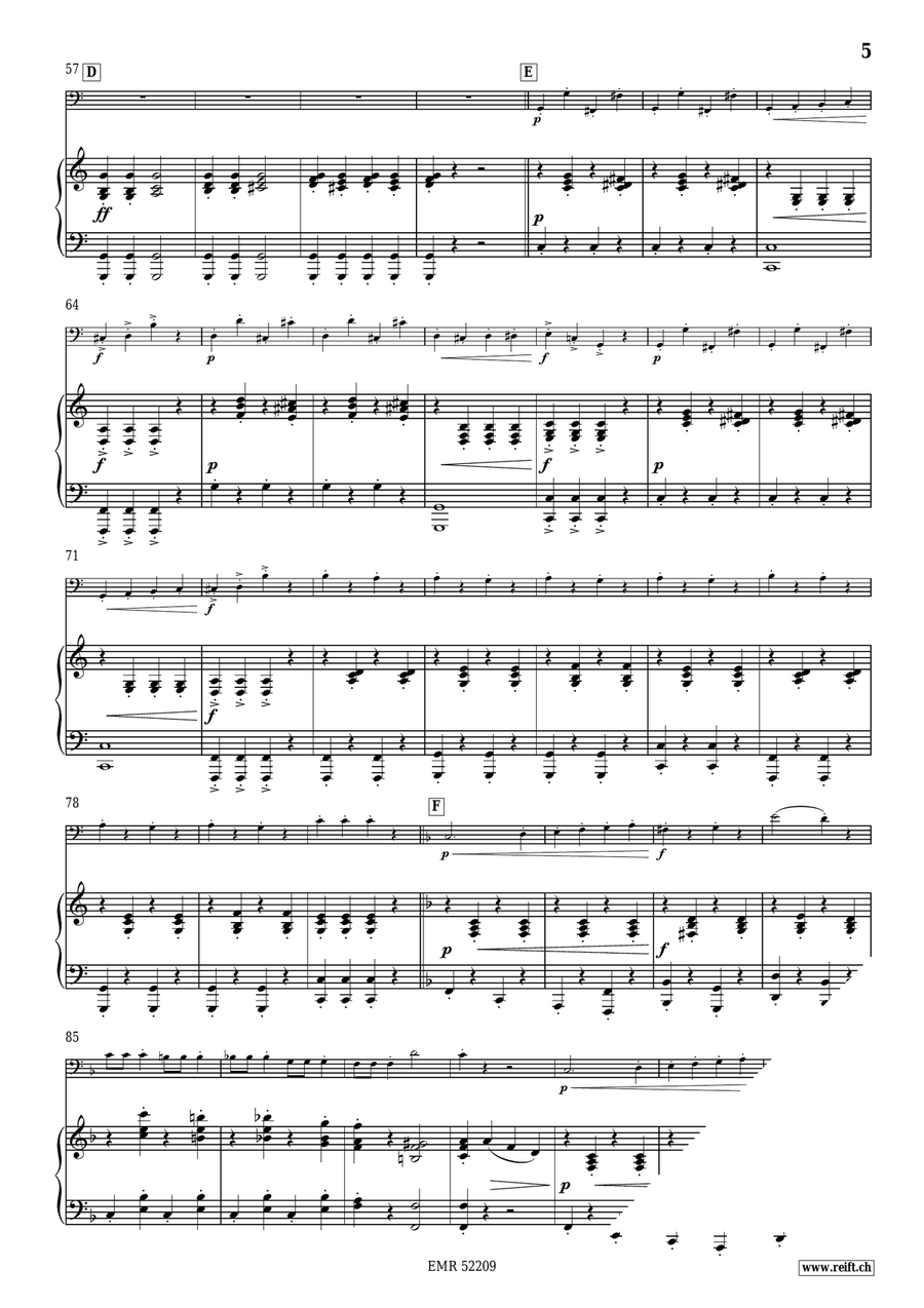 Grande Vitesse Grande Vitesse Double Bass scores gallery preview page 6