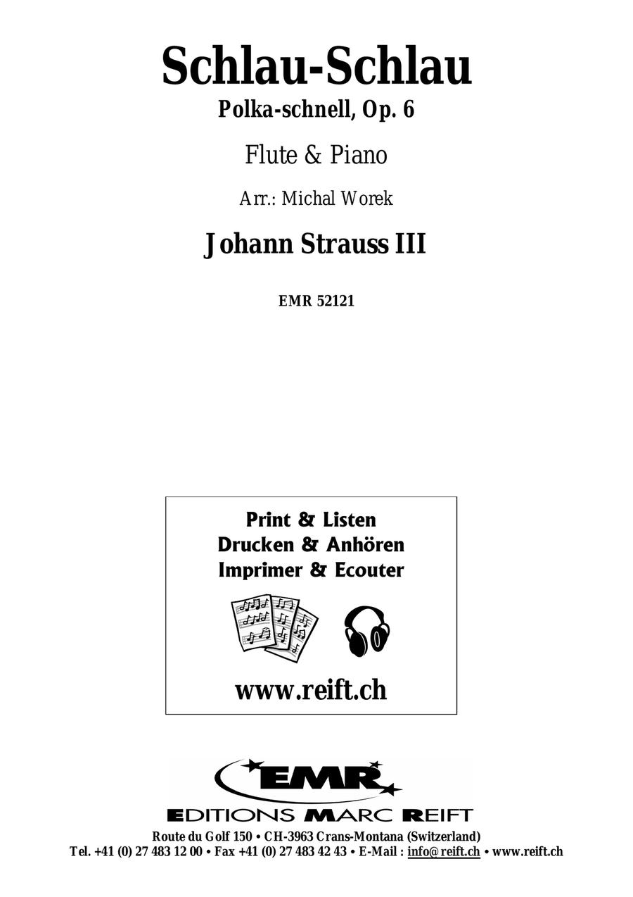Schlau-Schlau Schlau-Schlau Flute Solo scores gallery preview page 2