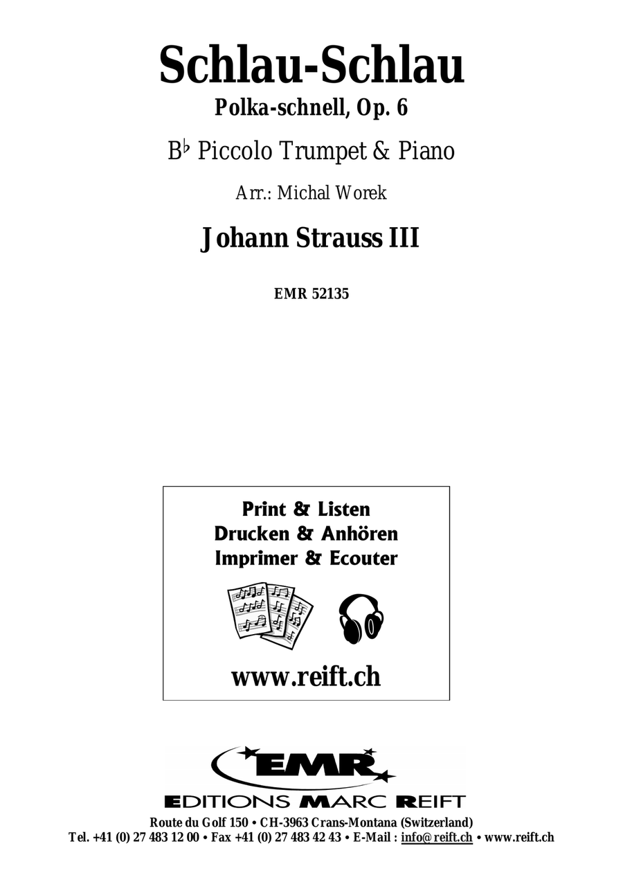 Schlau-Schlau Schlau-Schlau Piccolo Trumpet scores gallery preview page 2