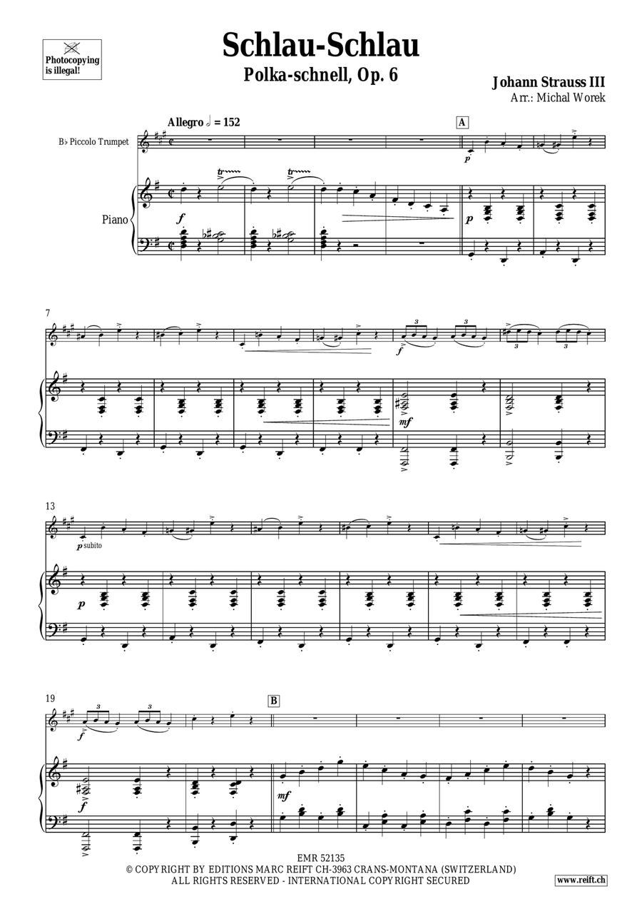 Schlau-Schlau Schlau-Schlau Piccolo Trumpet scores gallery preview page 4