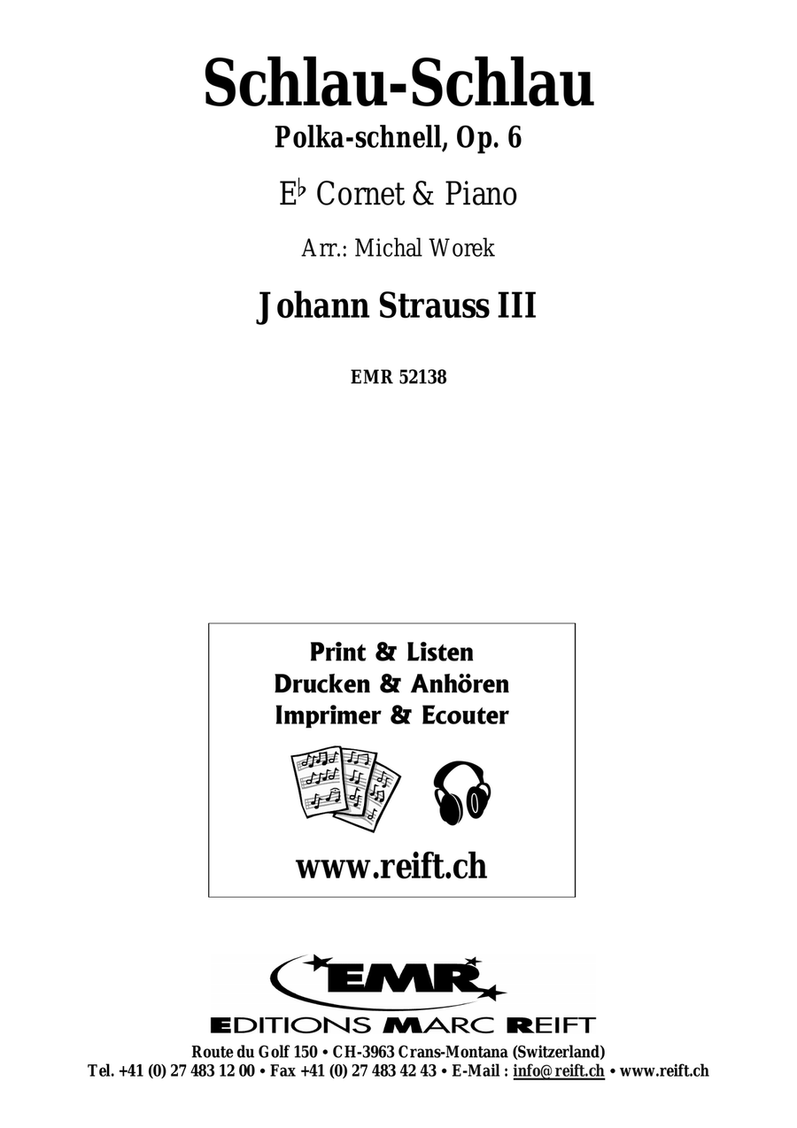 Schlau-Schlau Schlau-Schlau Cornet scores gallery preview page 2