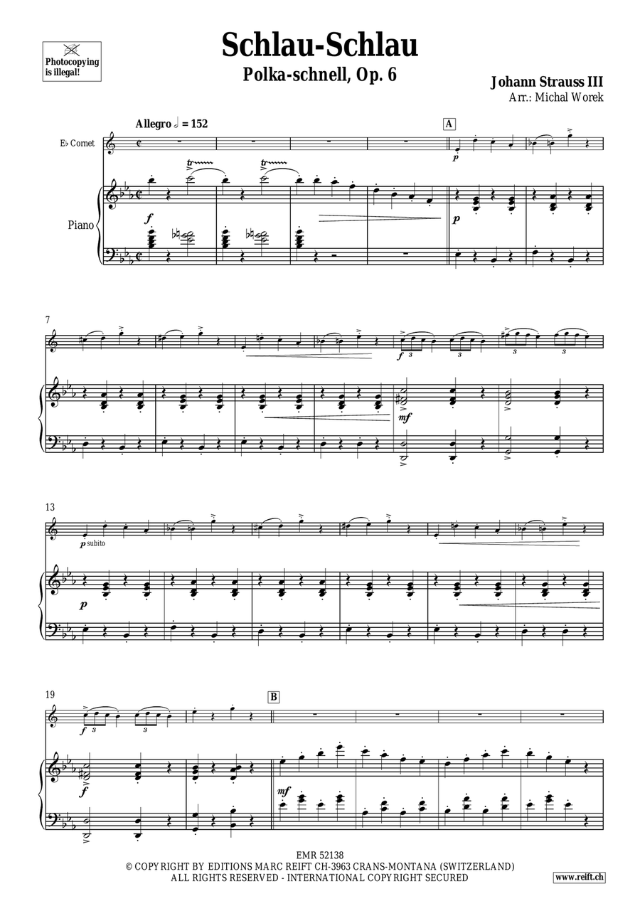 Schlau-Schlau Schlau-Schlau Cornet scores gallery preview page 4
