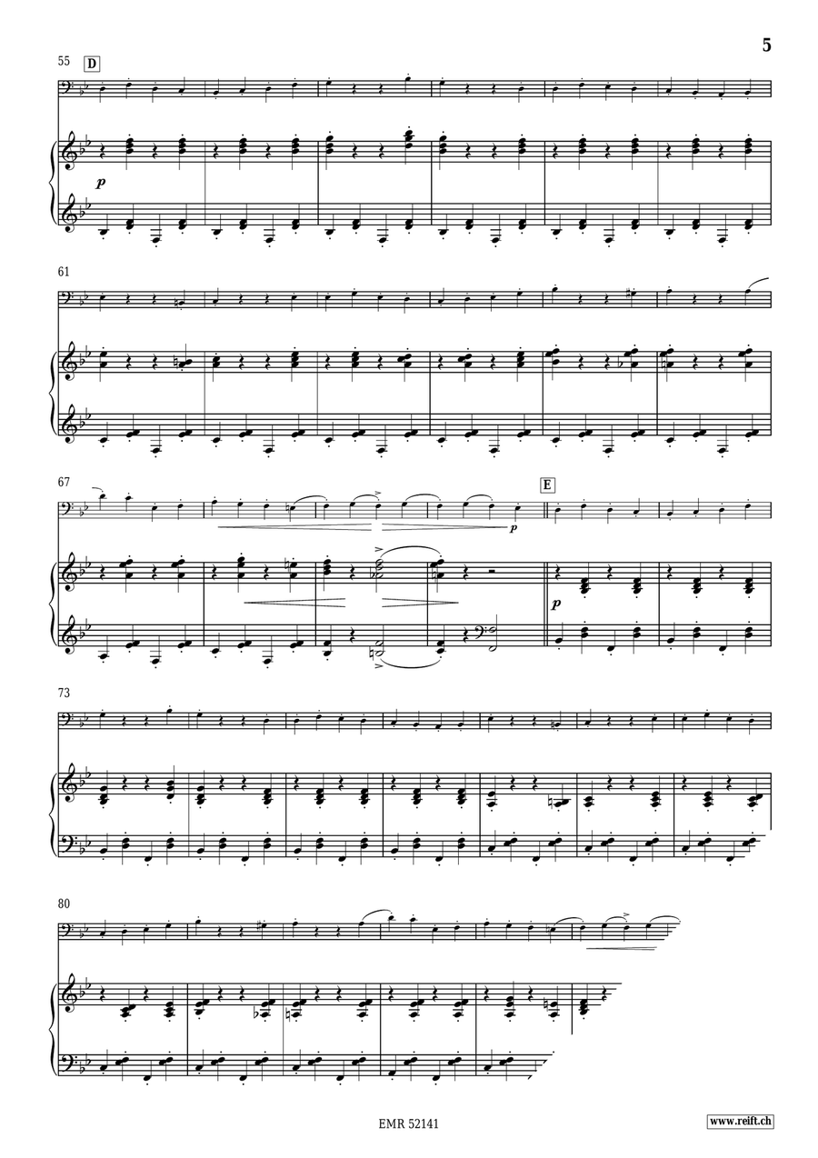 Schlau-Schlau Schlau-Schlau Bass Trombone scores gallery preview page 6