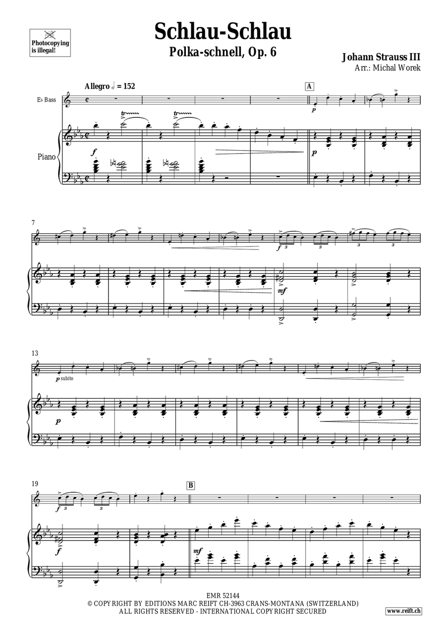 Schlau-Schlau Schlau-Schlau Voice Solo scores gallery preview page 4