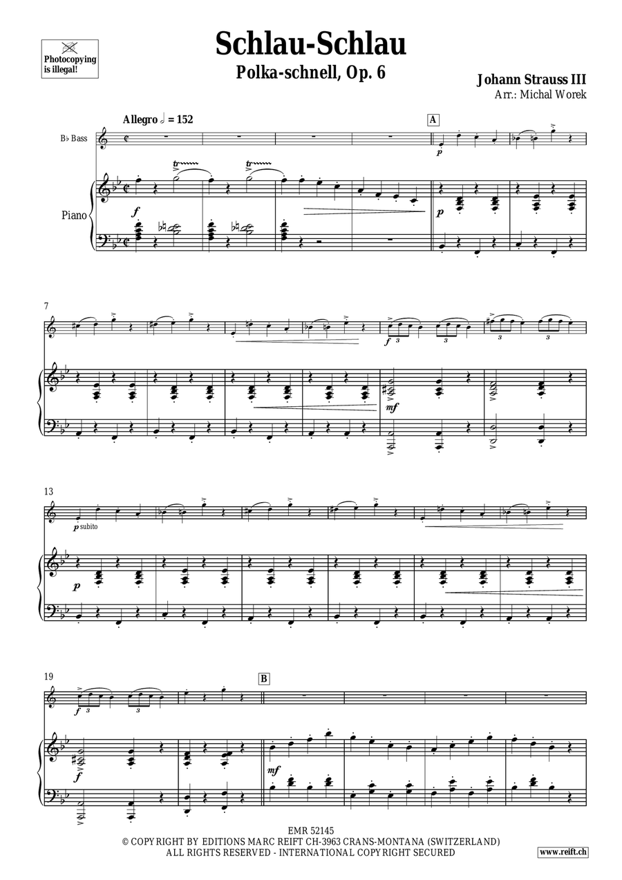 Schlau-Schlau Schlau-Schlau Voice Solo scores gallery preview page 4