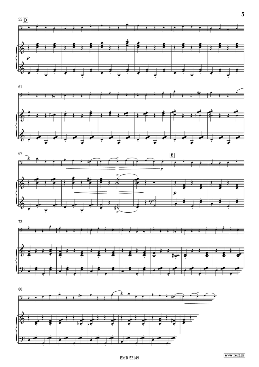 Schlau-Schlau Schlau-Schlau Double Bass scores gallery preview page 6