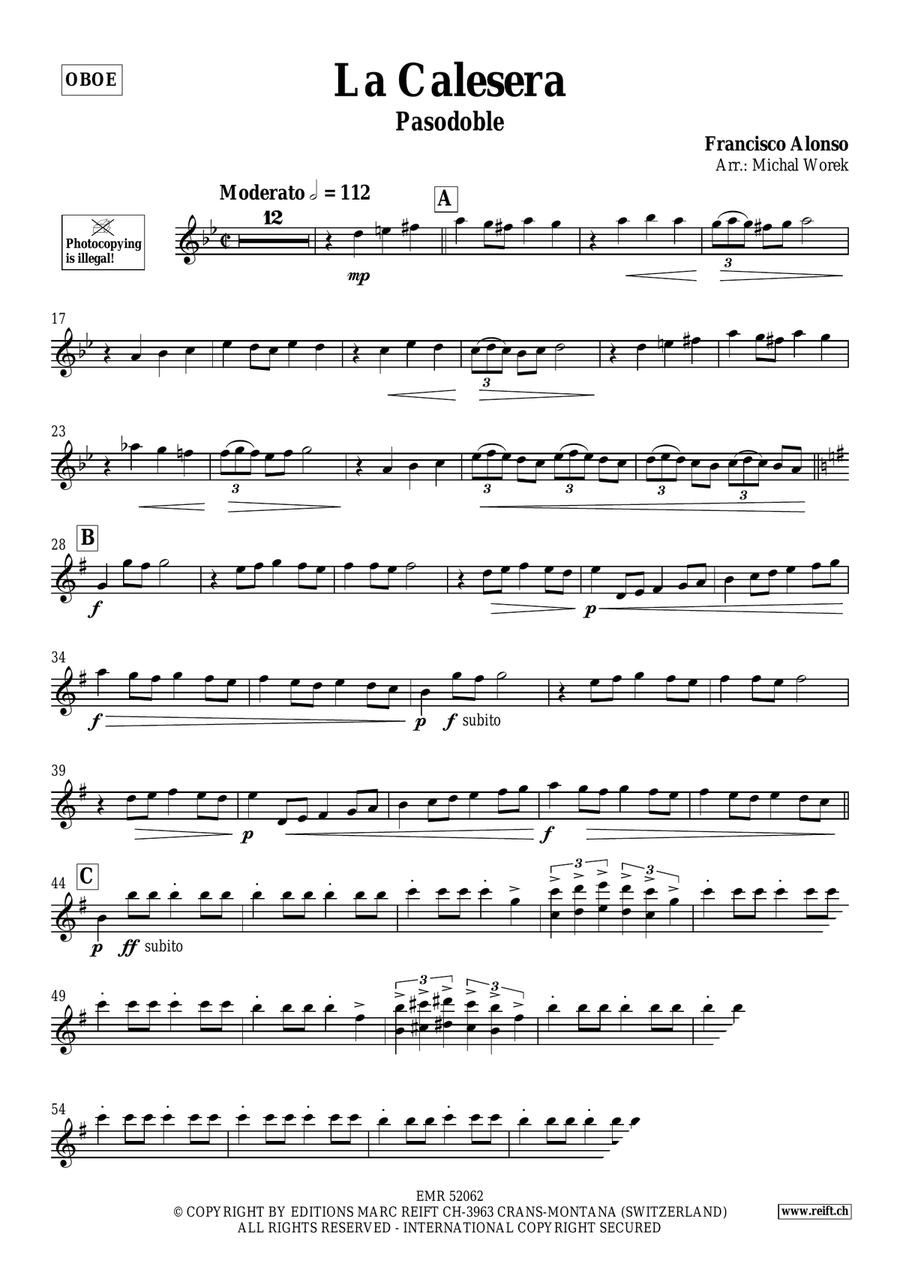 La Calesera La Calesera Piano Accompaniment scores gallery preview page 3
