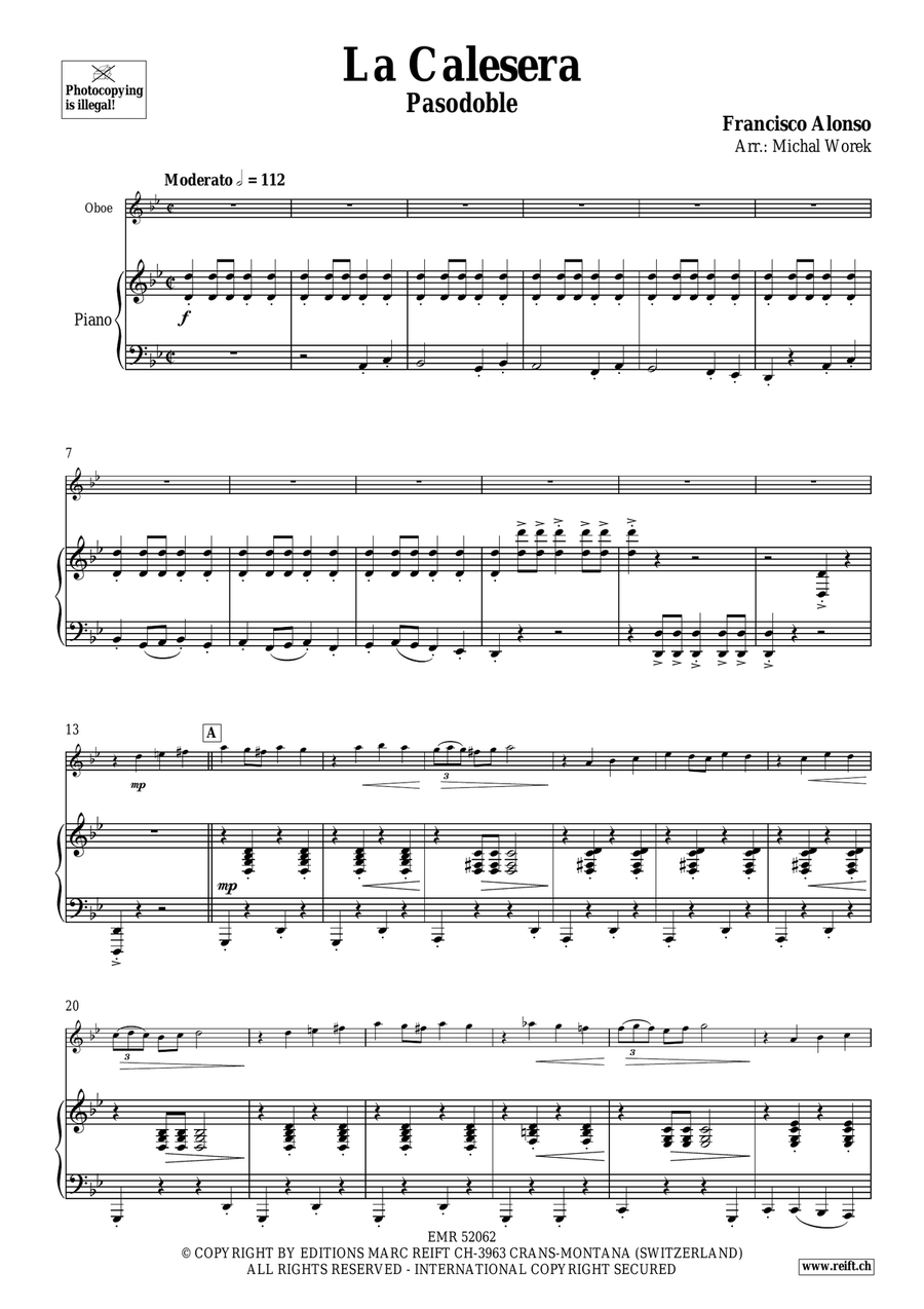La Calesera La Calesera Piano Accompaniment scores gallery preview page 4