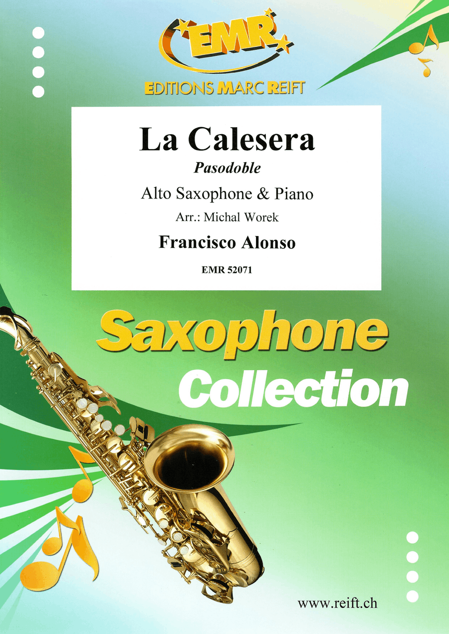 La Calesera La Calesera Alto Saxophone scores gallery preview page 1