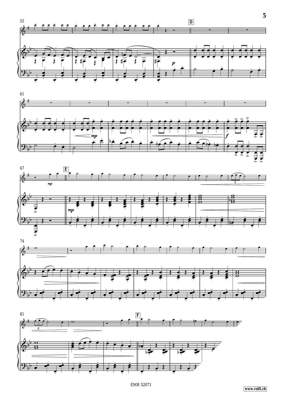 La Calesera La Calesera Alto Saxophone scores gallery preview page 6
