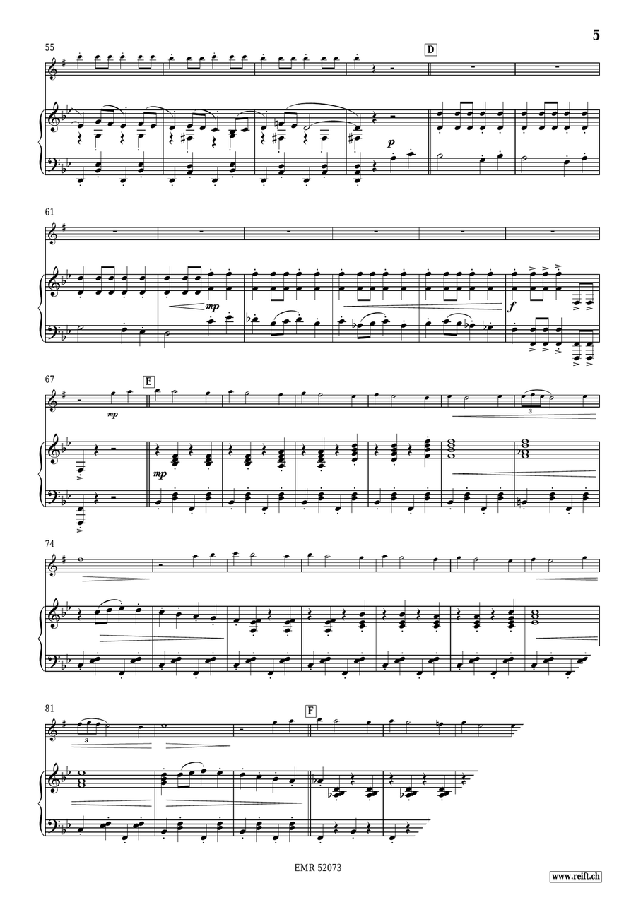 La Calesera La Calesera Baritone Saxophone scores gallery preview page 6