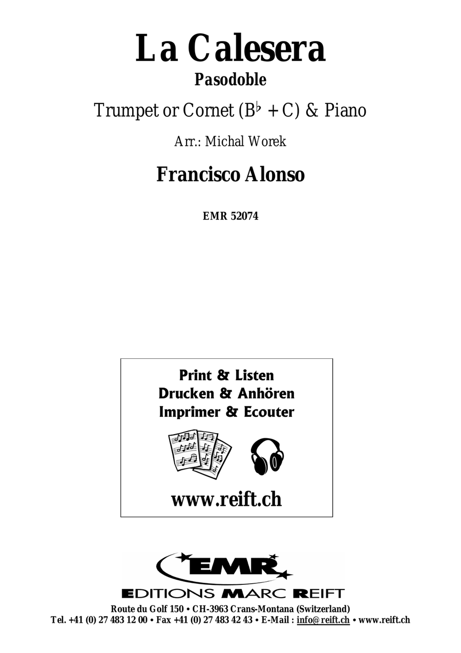 La Calesera La Calesera Cornet scores gallery preview page 2