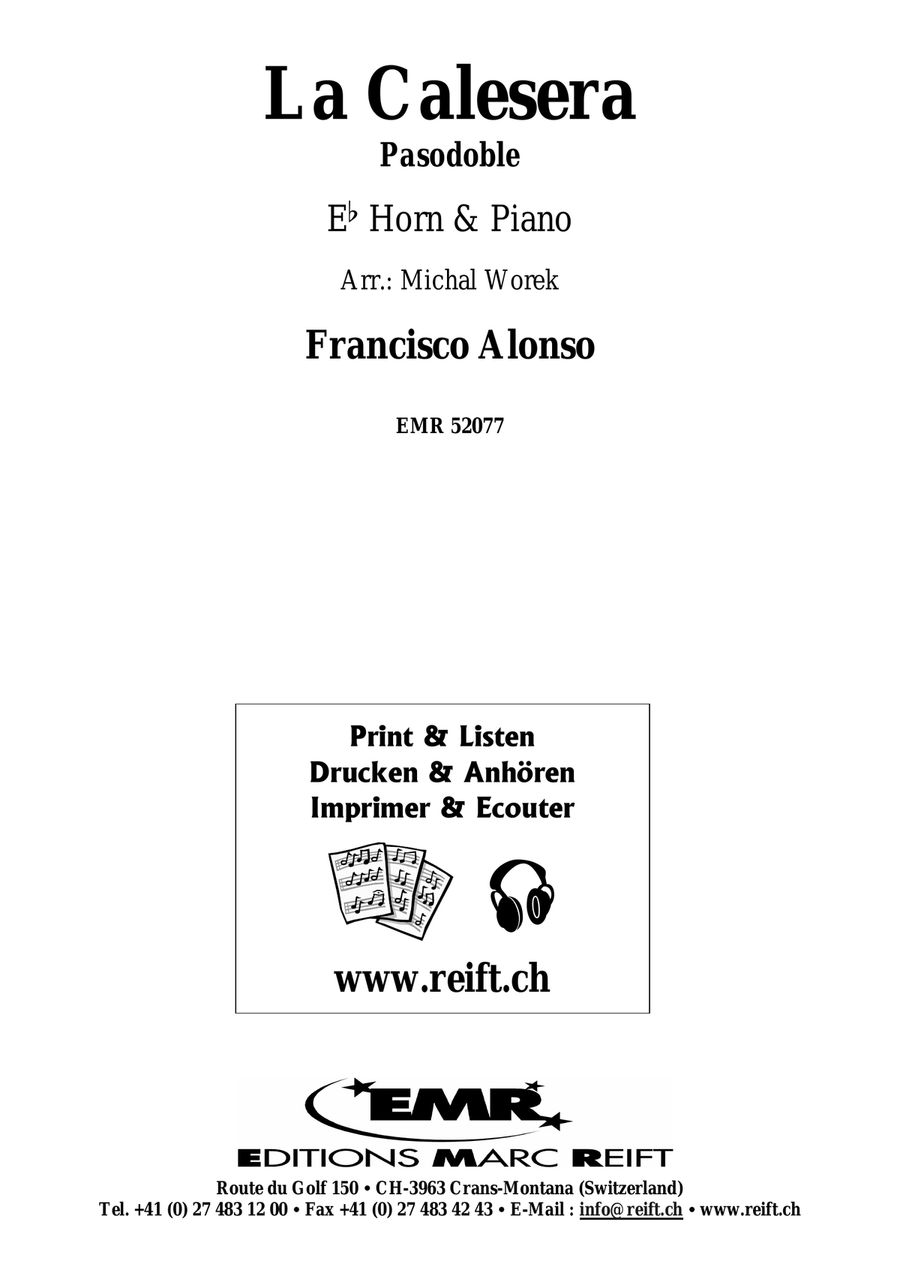 La Calesera La Calesera Horn scores gallery preview page 2