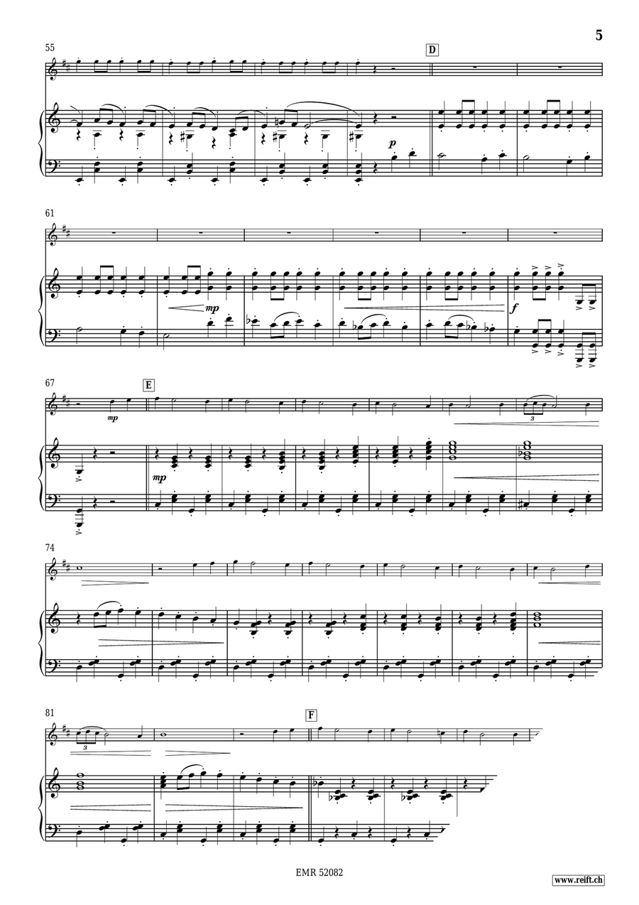 La Calesera La Calesera Euphonium scores gallery preview page 6