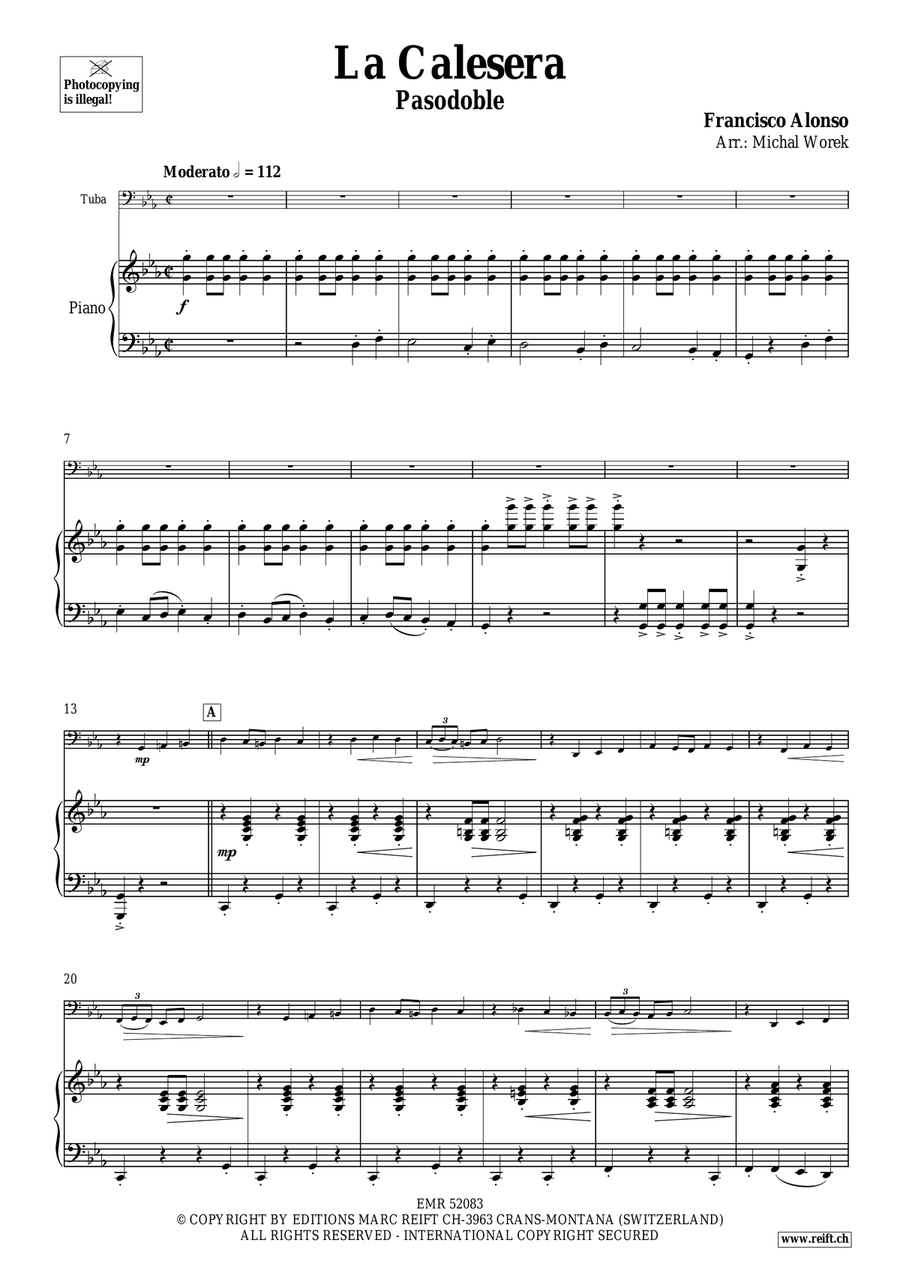 La Calesera La Calesera Tuba scores gallery preview page 4