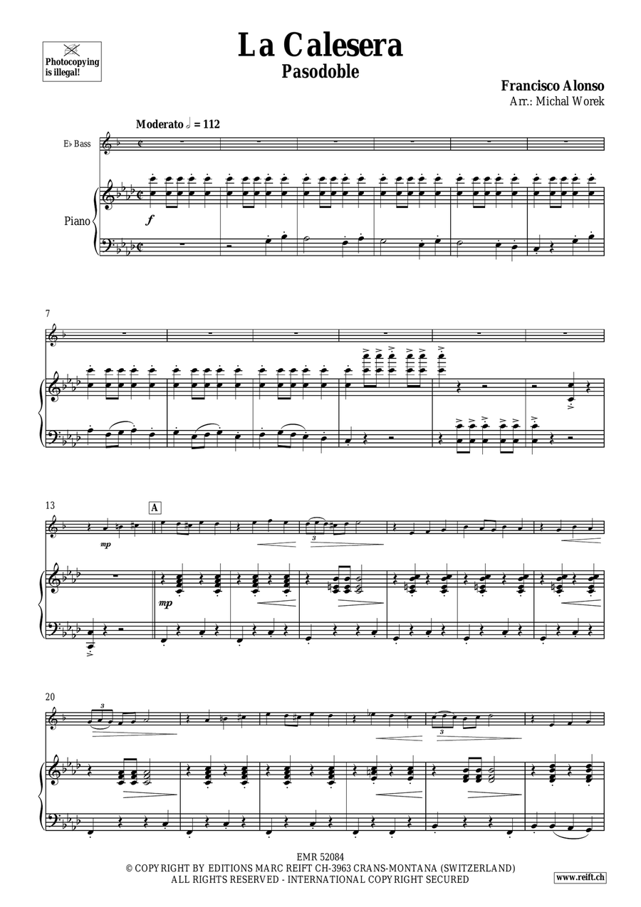 La Calesera La Calesera Voice Solo scores gallery preview page 4