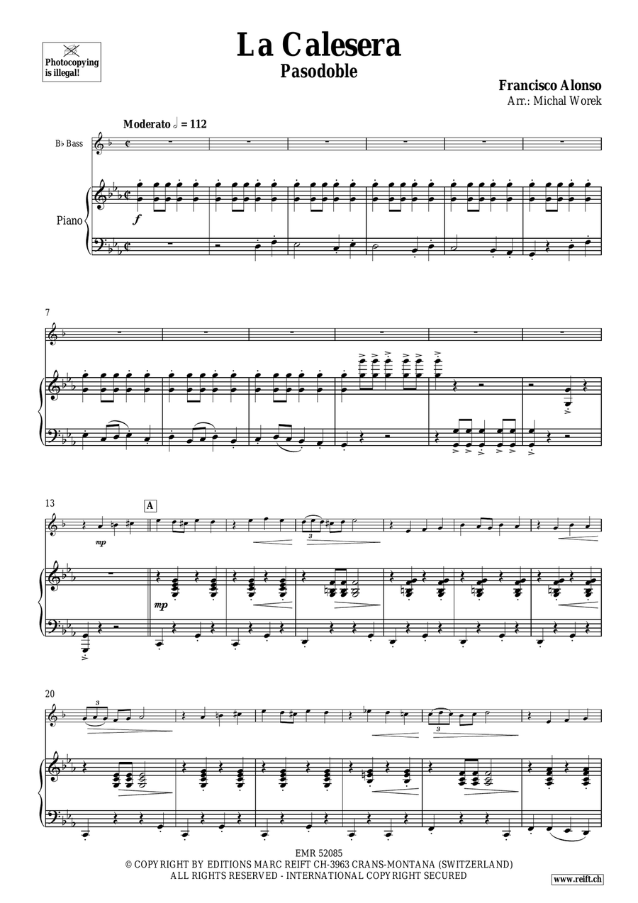 La Calesera La Calesera Voice Solo scores gallery preview page 4