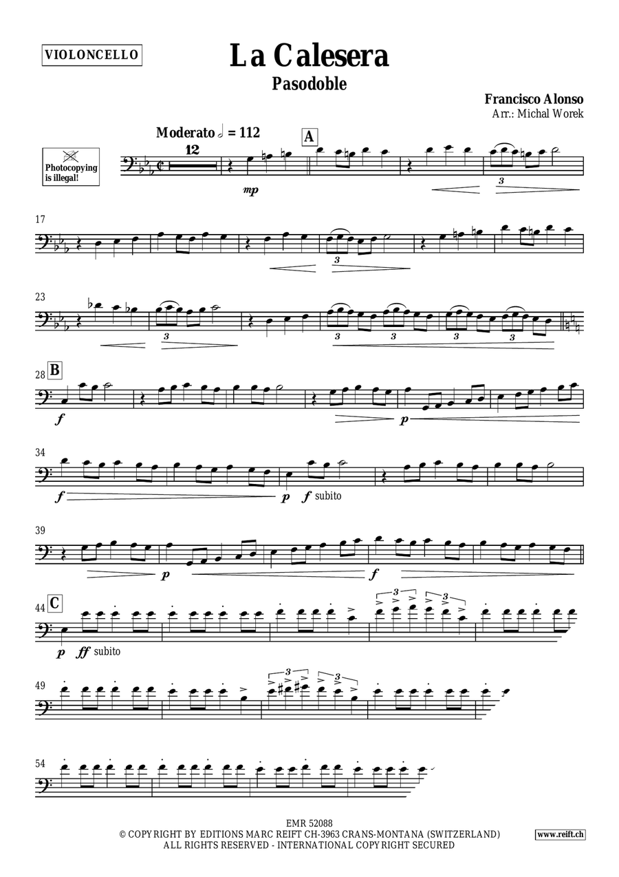 La Calesera La Calesera Piano Accompaniment scores gallery preview page 3