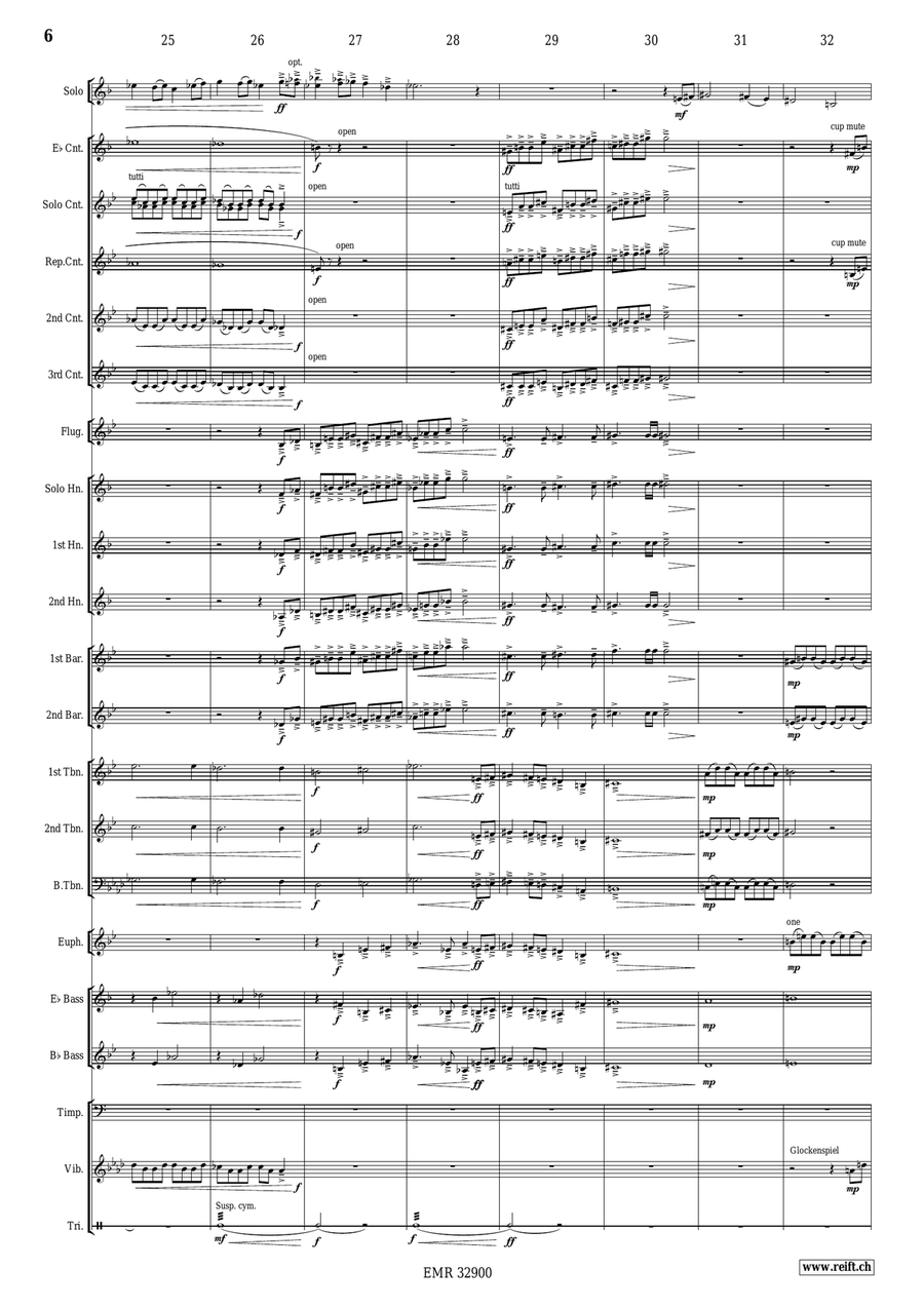 The Wizard The Wizard Brass Band scores gallery preview page 7