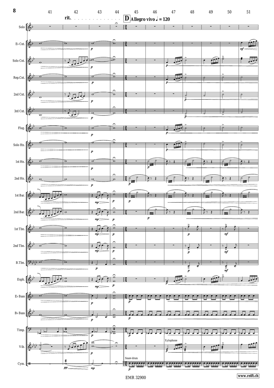 The Wizard The Wizard Brass Band scores gallery preview page 9