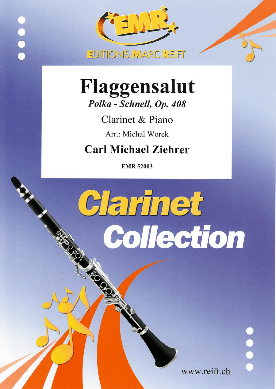 Flaggensalut Flaggensalut Clarinet Solo scores gallery preview page 1