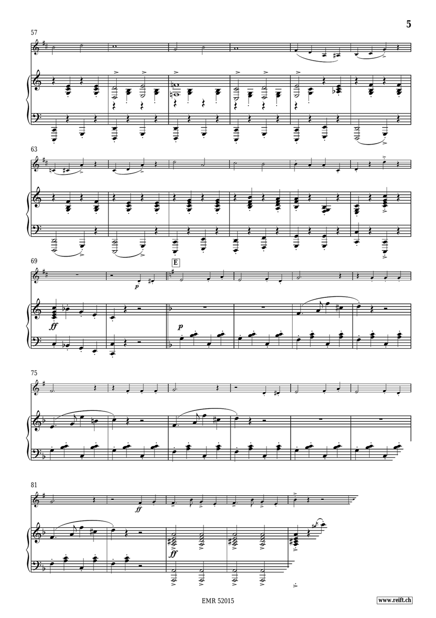 Flaggensalut Flaggensalut Piccolo Trumpet scores gallery preview page 6