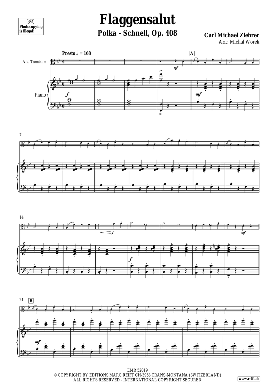 Flaggensalut Flaggensalut Piano Accompaniment scores gallery preview page 4