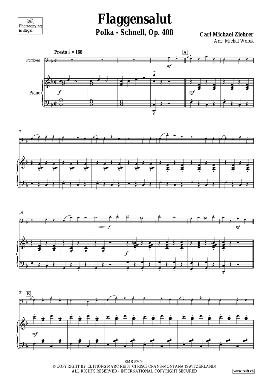 Flaggensalut Flaggensalut Piano Accompaniment scores gallery preview page 4