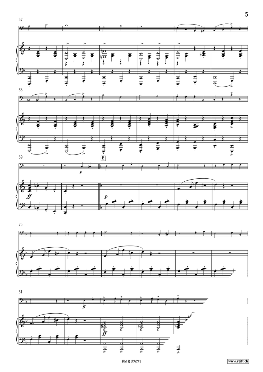 Flaggensalut Flaggensalut Bass Trombone scores gallery preview page 6