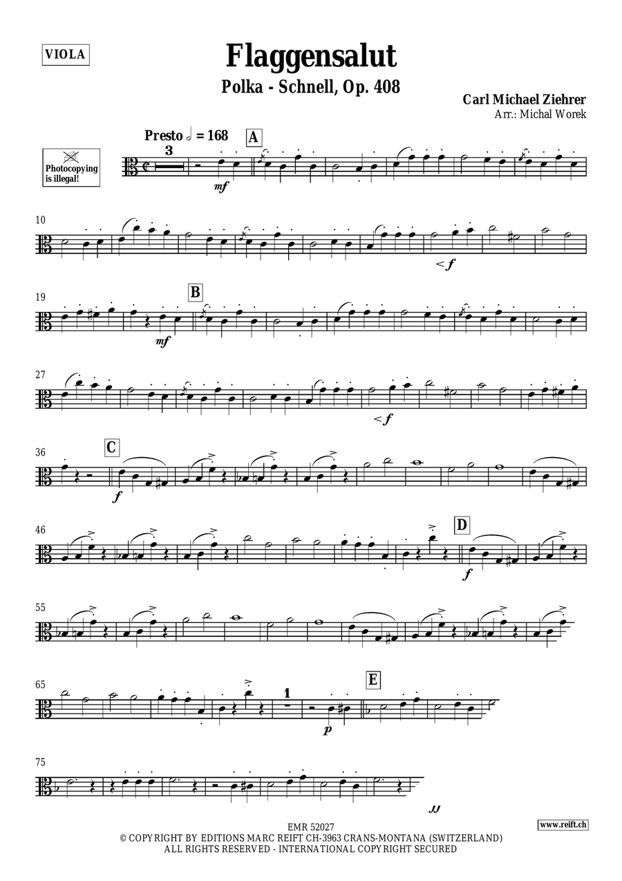 Flaggensalut Flaggensalut Piano Accompaniment scores gallery preview page 3