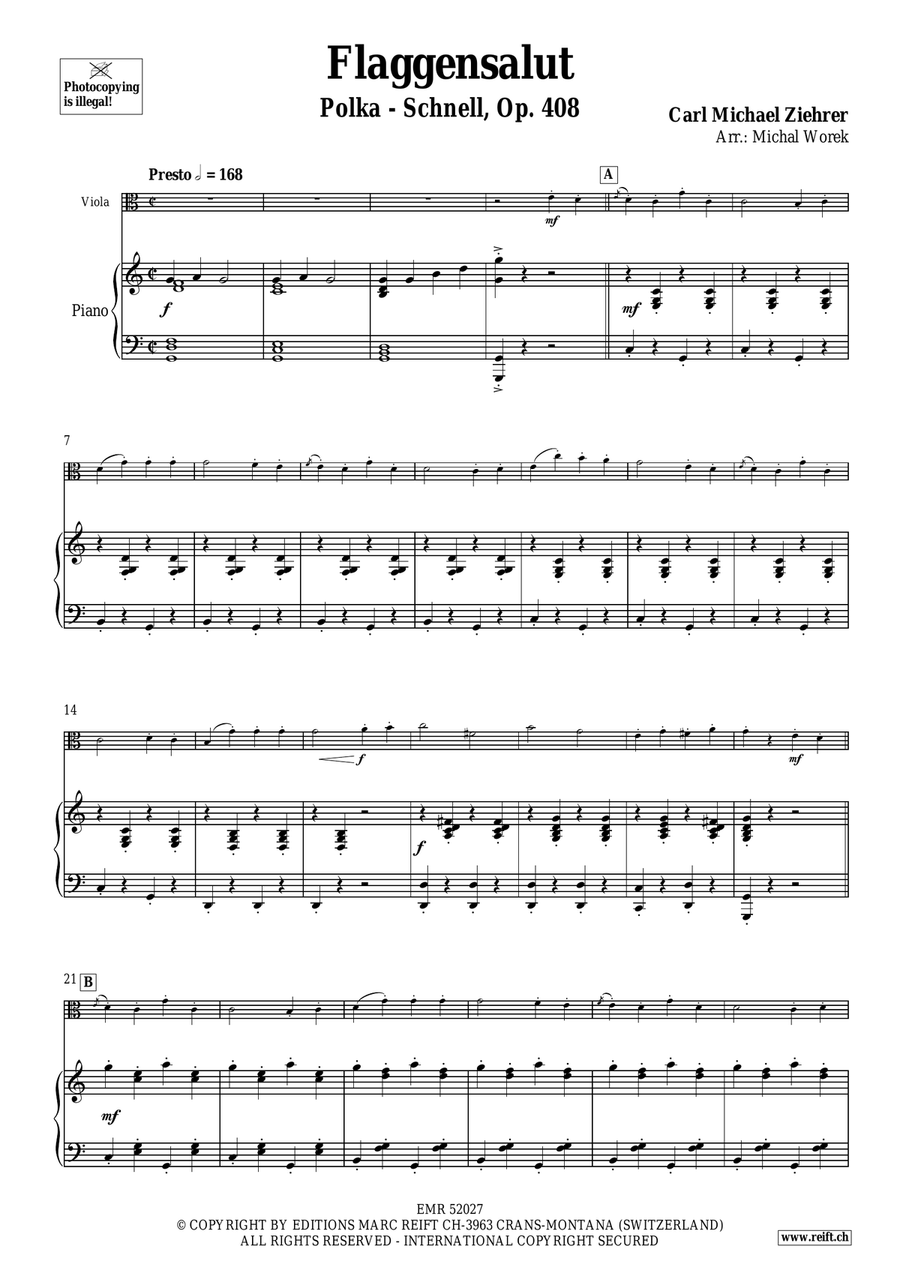 Flaggensalut Flaggensalut Piano Accompaniment scores gallery preview page 4