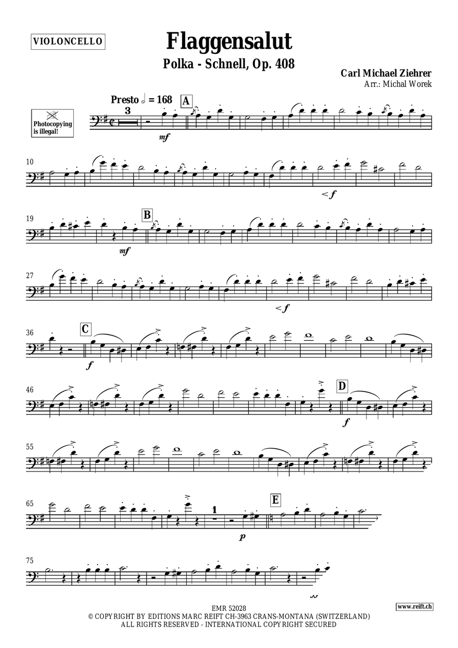 Flaggensalut Flaggensalut Piano Accompaniment scores gallery preview page 3