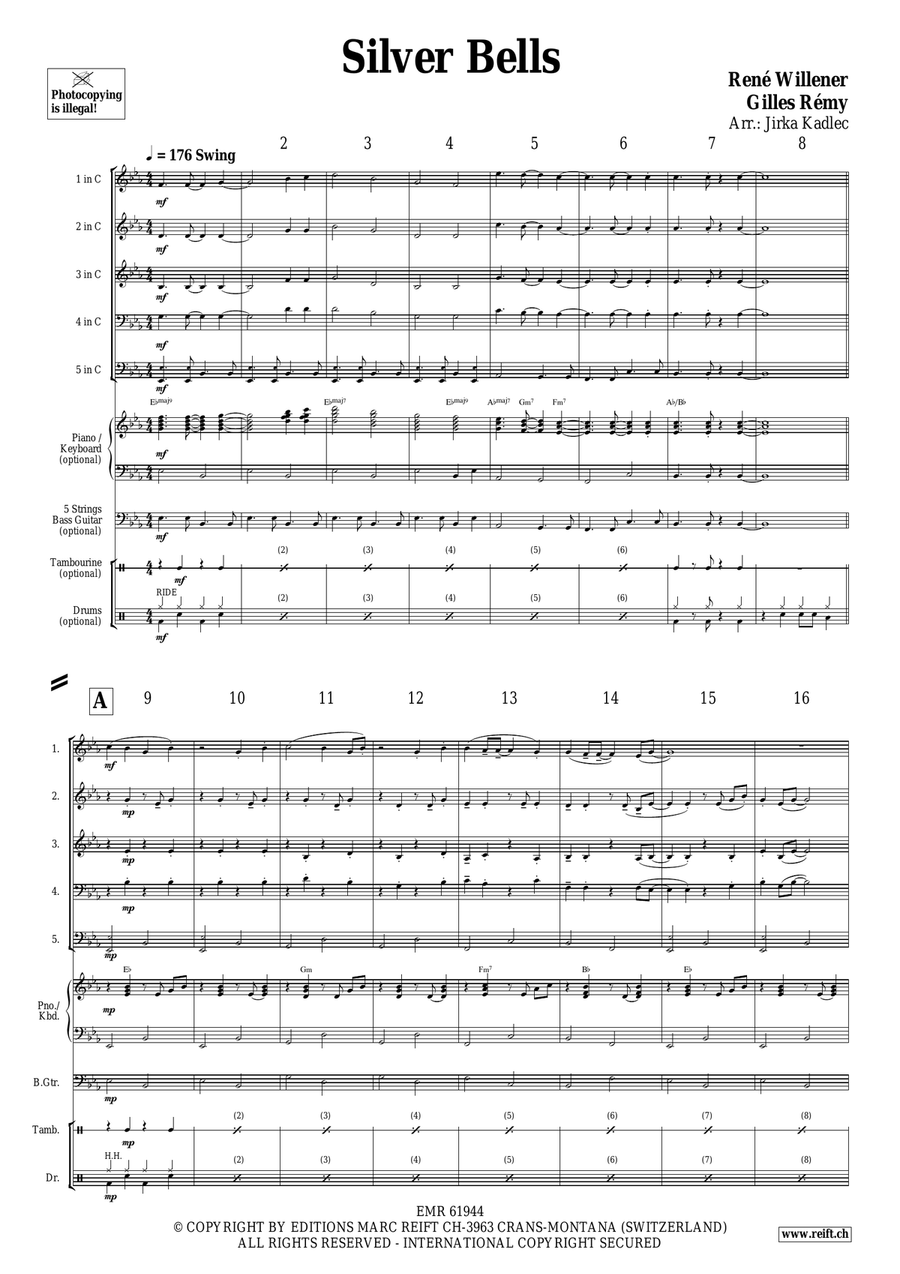 Silver Bells CD scores gallery preview page 3