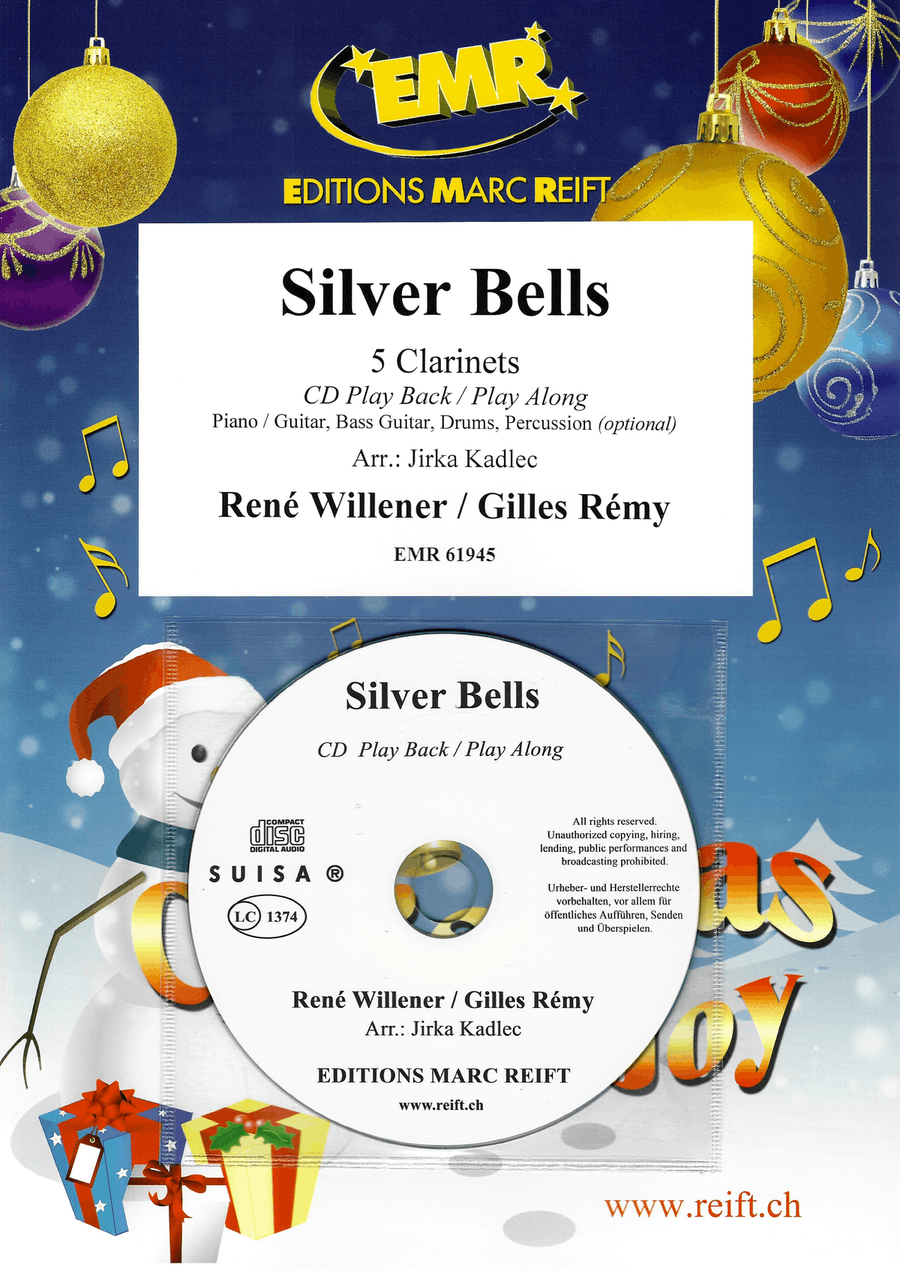 Silver Bells Silver Bells Clarinet Quintet scores gallery preview page 1