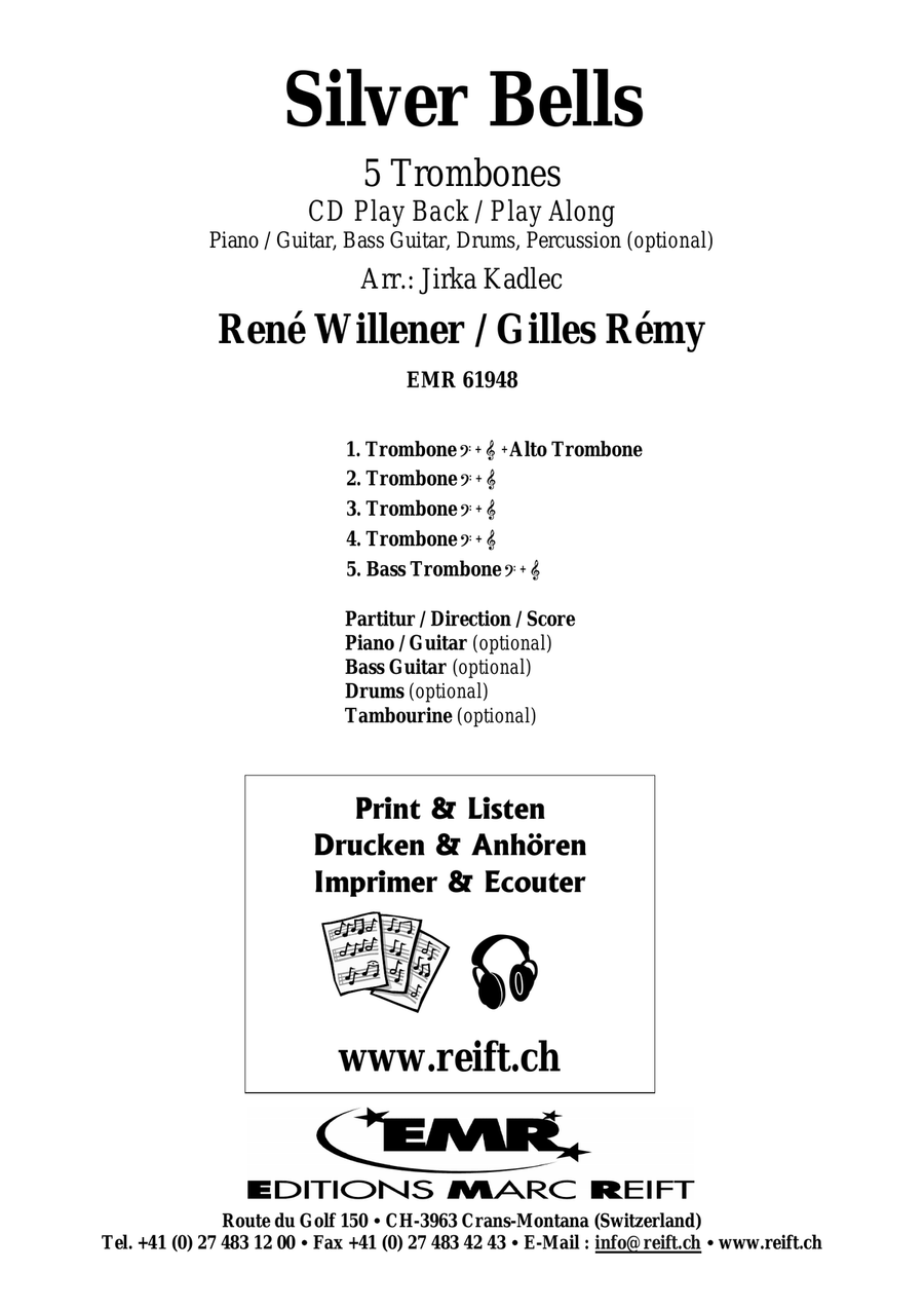 Silver Bells Silver Bells Trombone scores gallery preview page 2