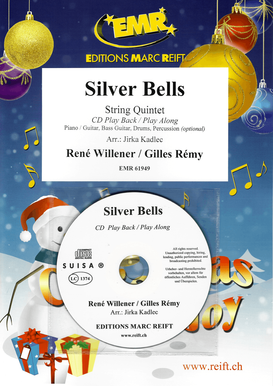 Silver Bells Silver Bells String Quintet scores gallery preview page 1