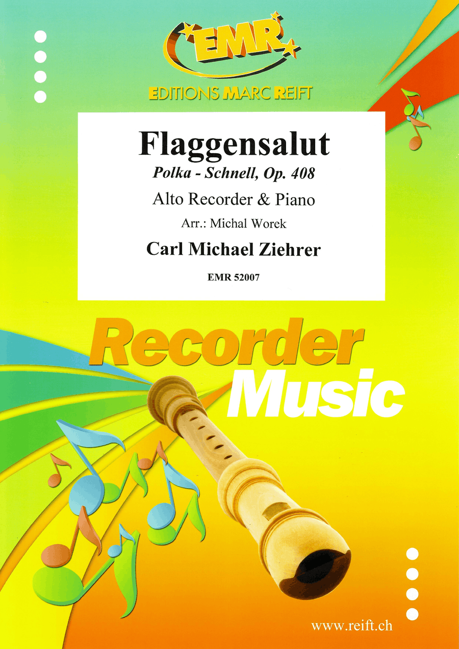 Flaggensalut Flaggensalut Alto Recorder scores gallery preview page 1