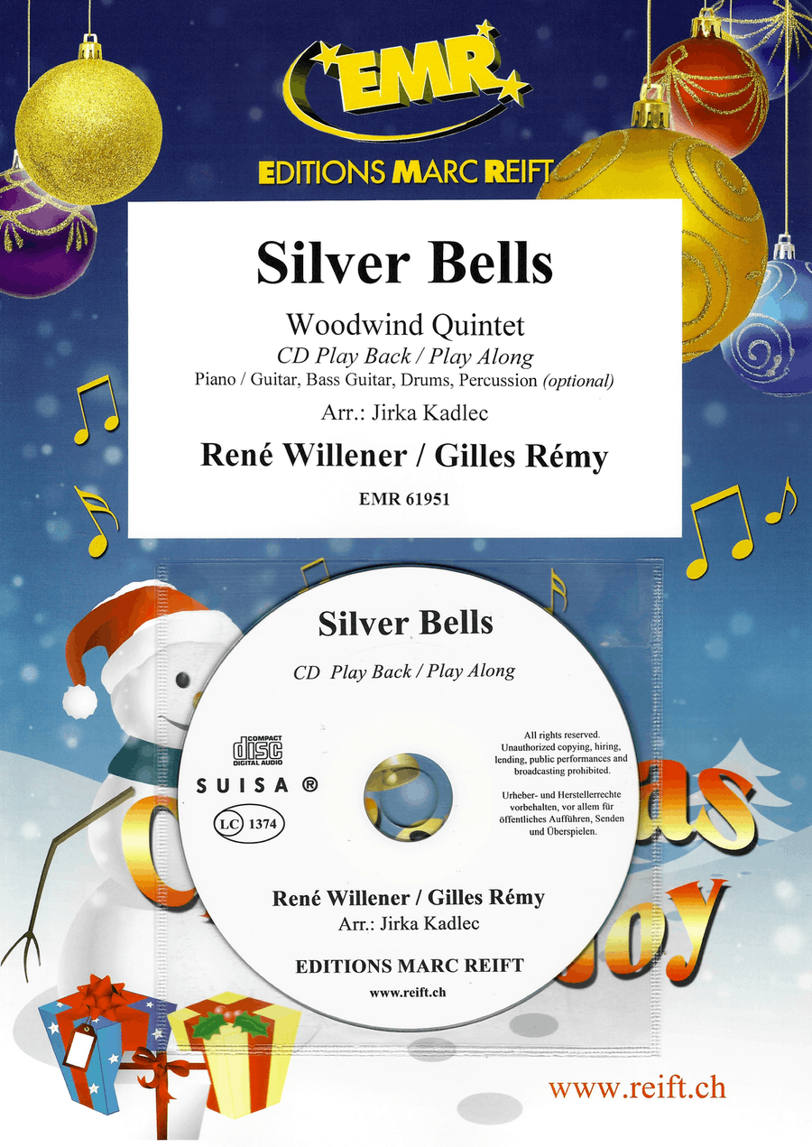Silver Bells Silver Bells Woodwind Quintet scores gallery preview page 1
