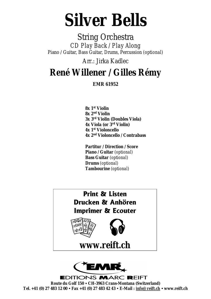 Silver Bells Silver Bells String Orchestra scores gallery preview page 2