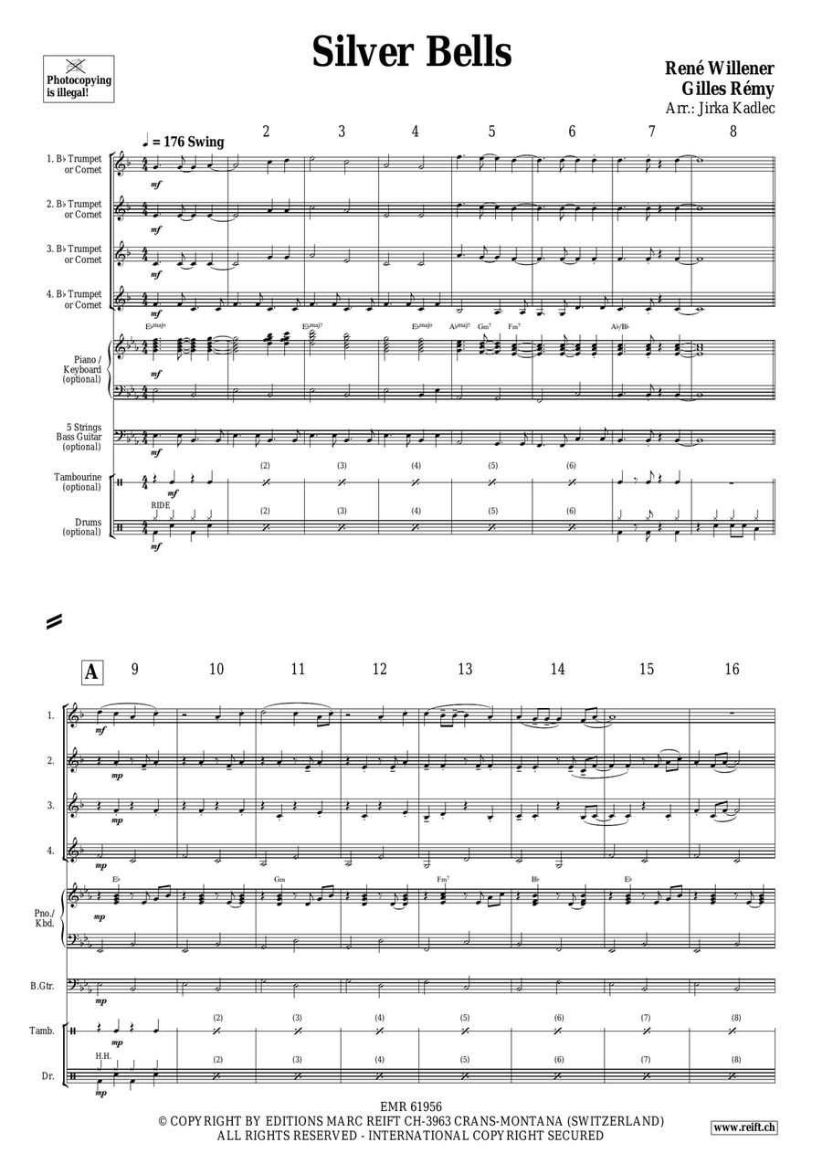 Silver Bells Silver Bells Cornet scores gallery preview page 3