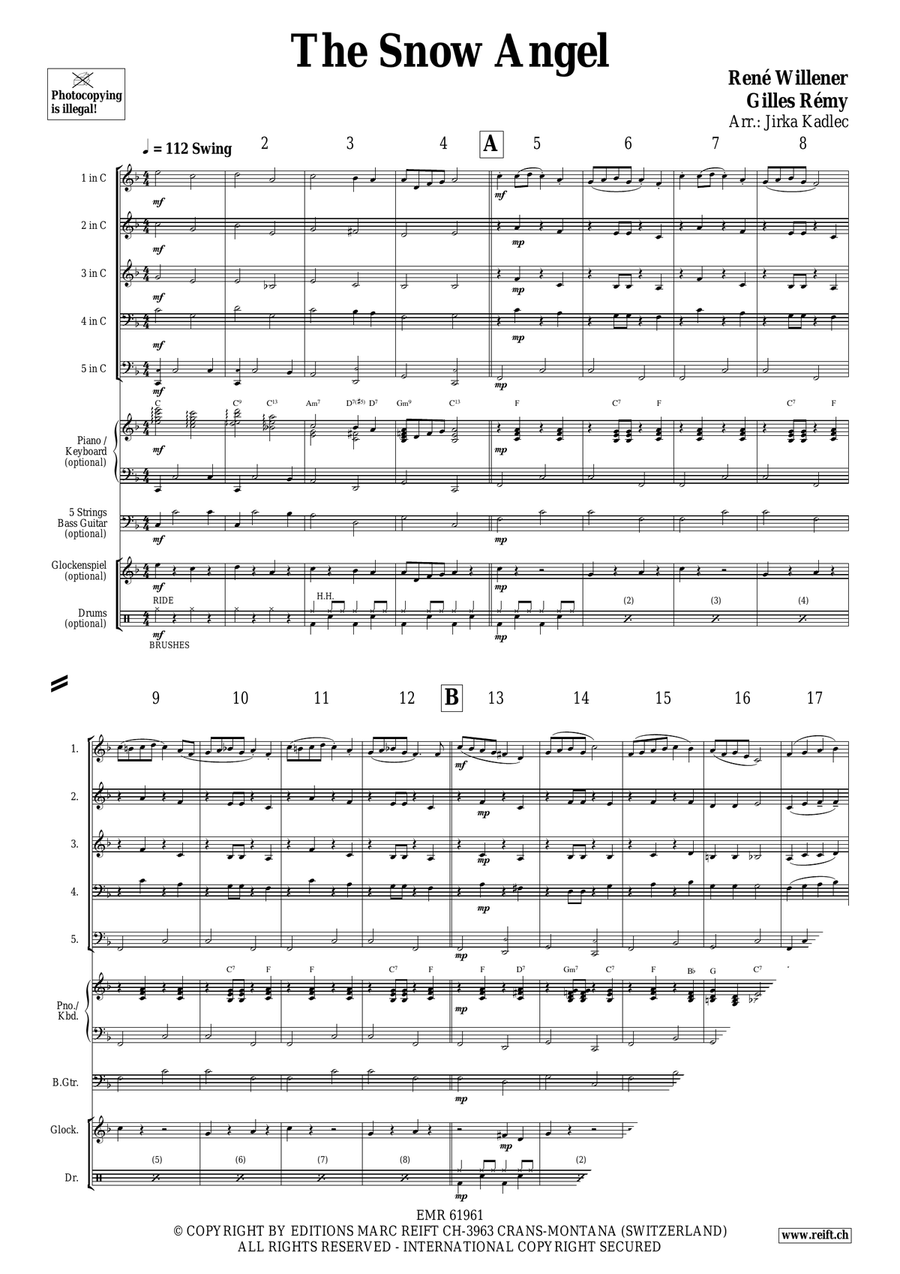 The Snow Angel The Snow Angel CD scores gallery preview page 3
