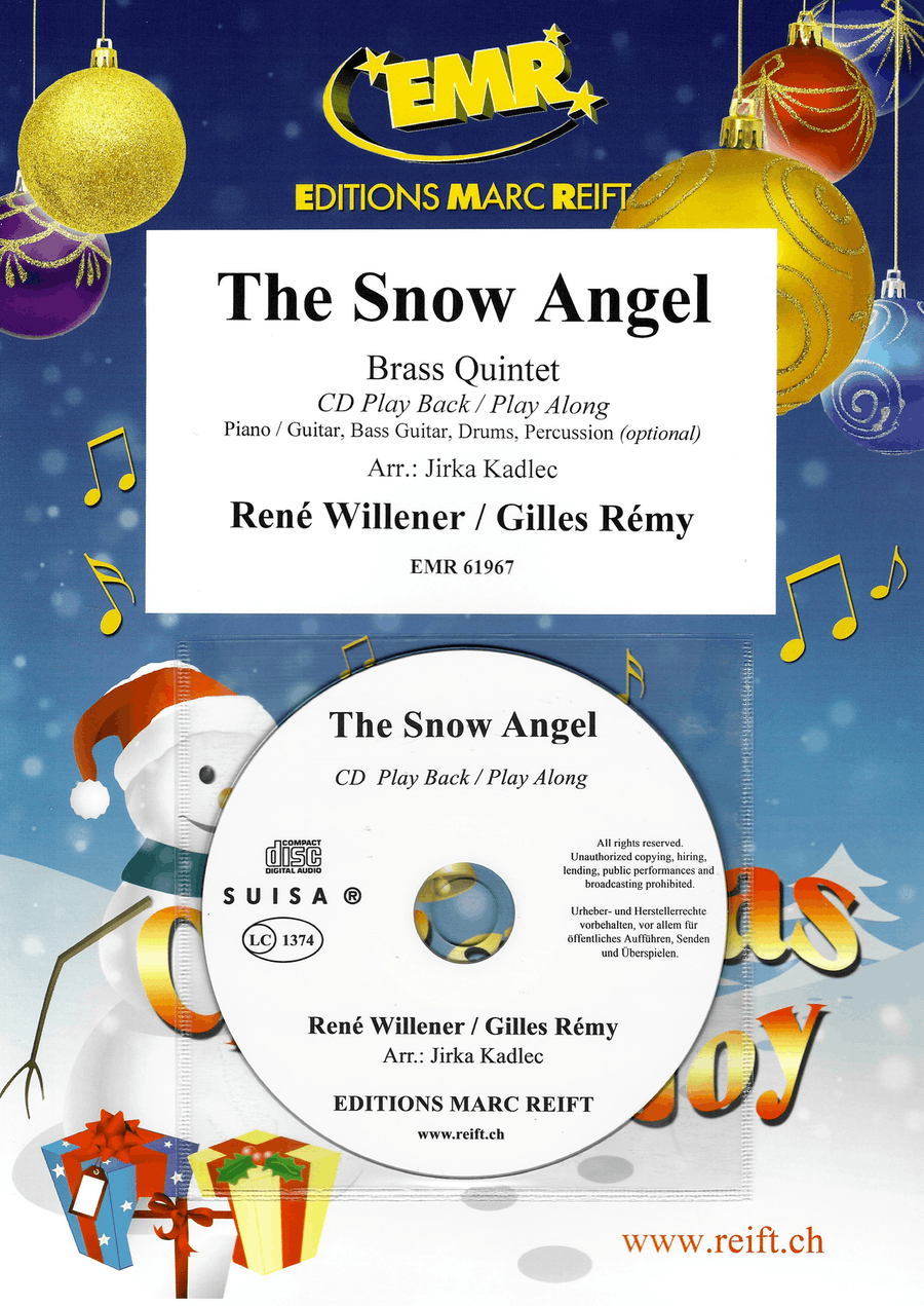 The Snow Angel The Snow Angel Brass Quintet scores gallery preview page 1