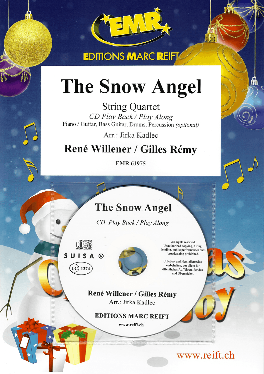 The Snow Angel The Snow Angel String Quartet scores gallery preview page 1