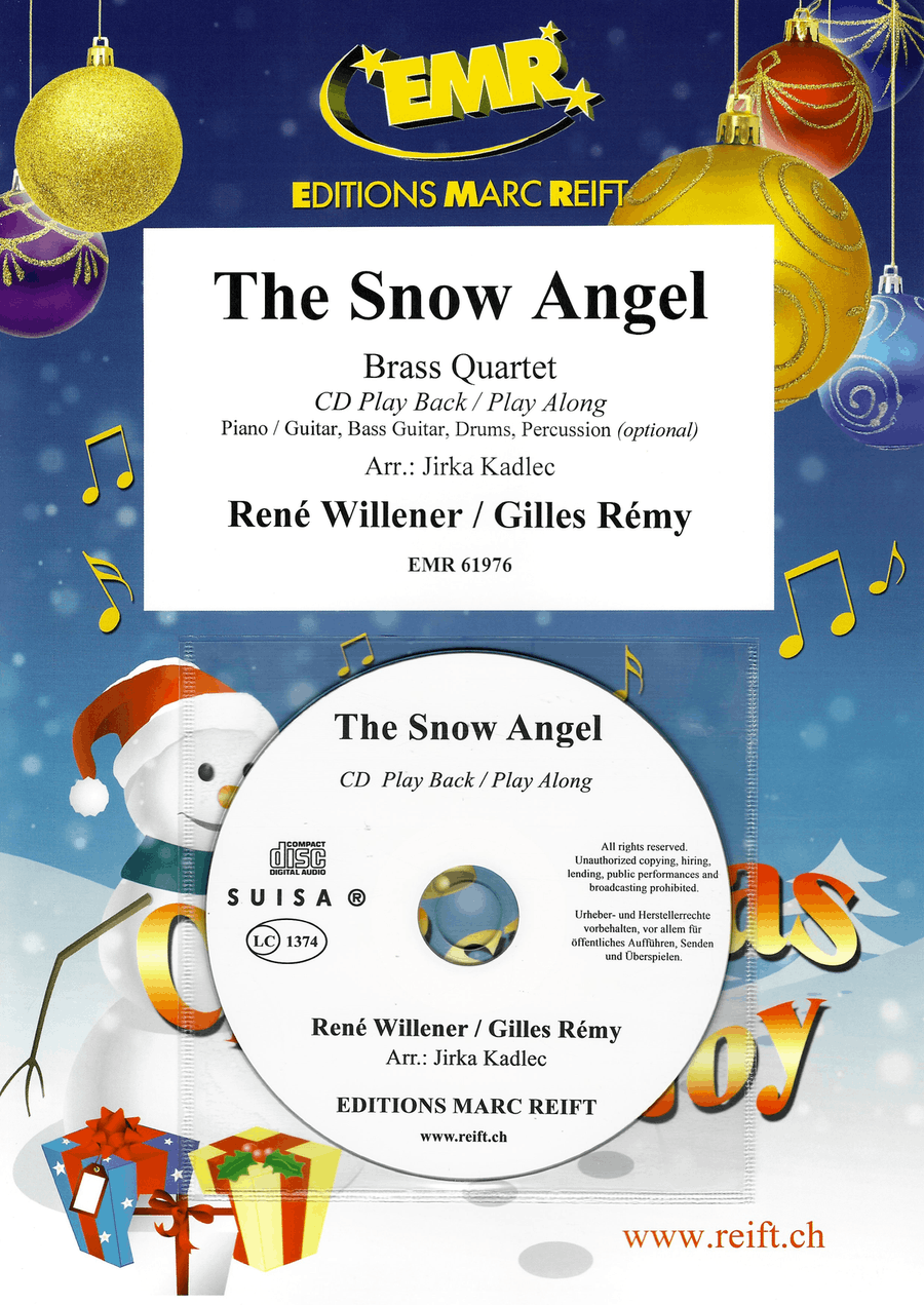 The Snow Angel The Snow Angel Brass Quartet scores gallery preview page 1