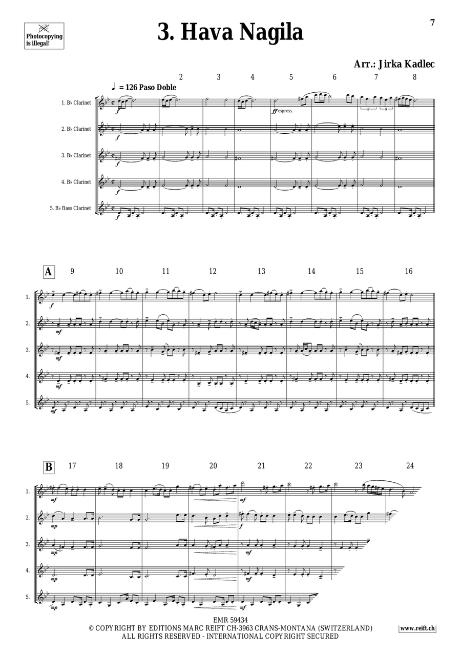 Clarinet Quintet Collection Volume 10 Clarinet Quintet scores gallery preview page 5
